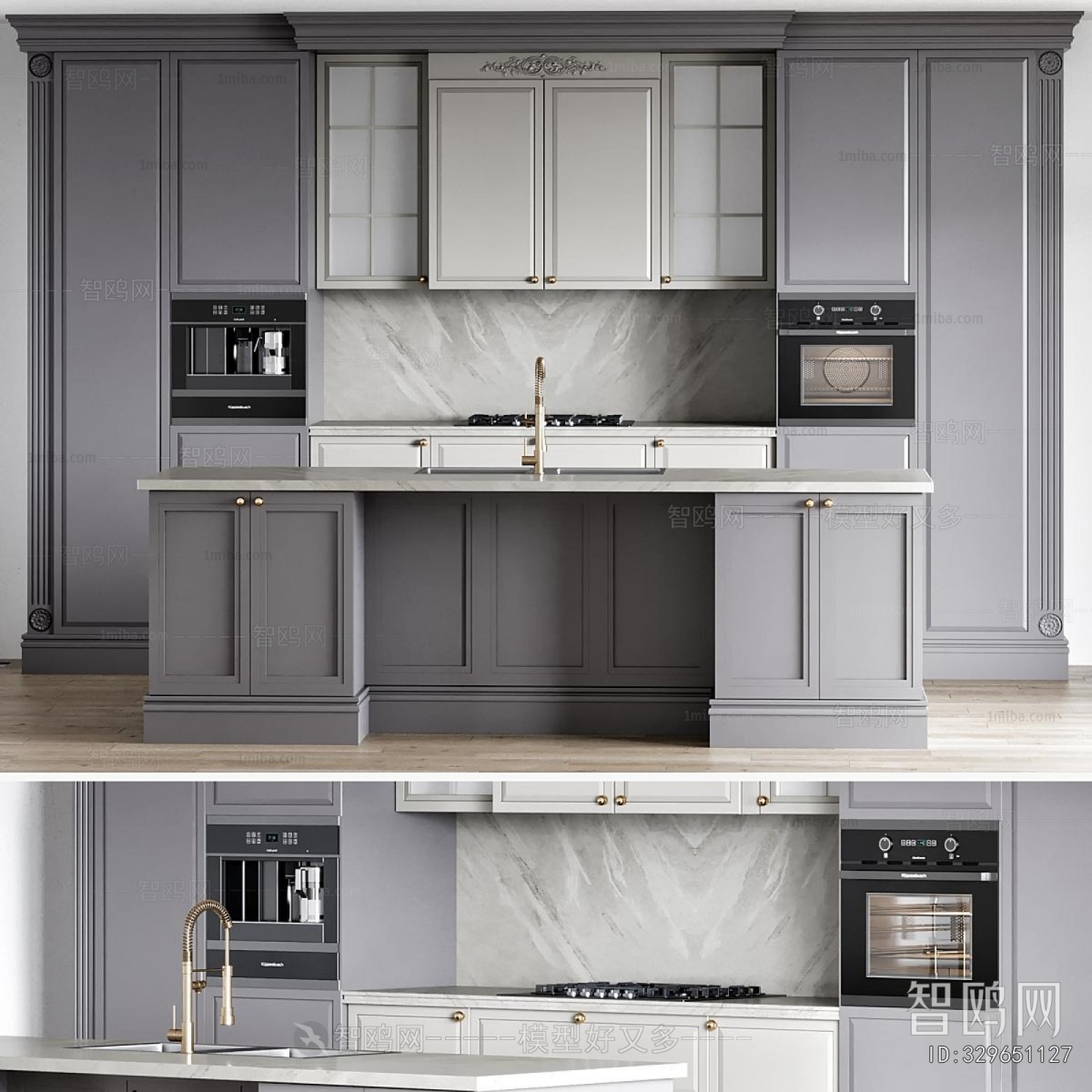 European Style Kitchen Cabinet