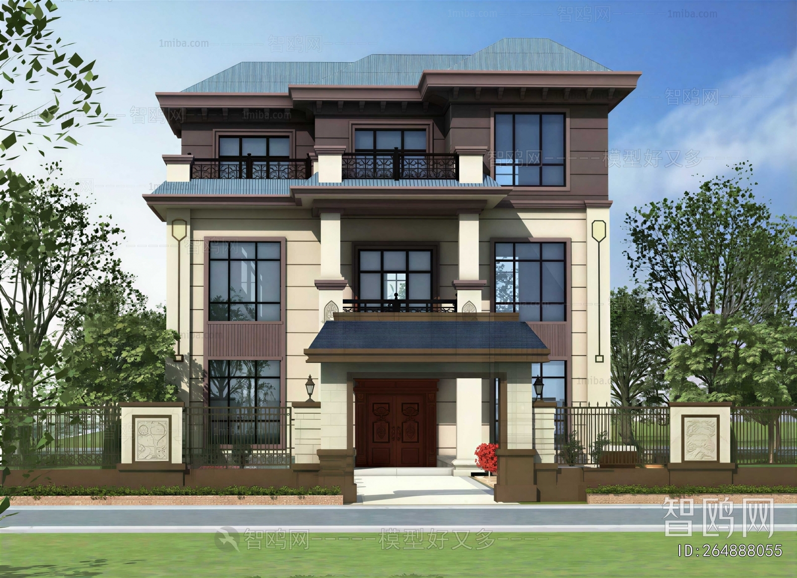 New Chinese Style Residential Building