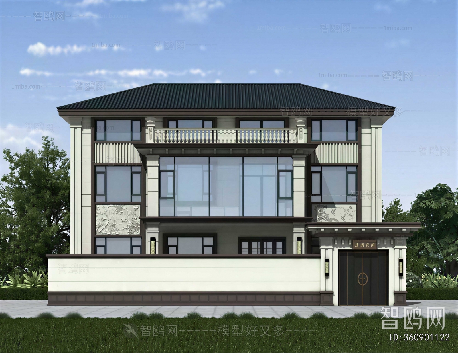 New Chinese Style Residential Building