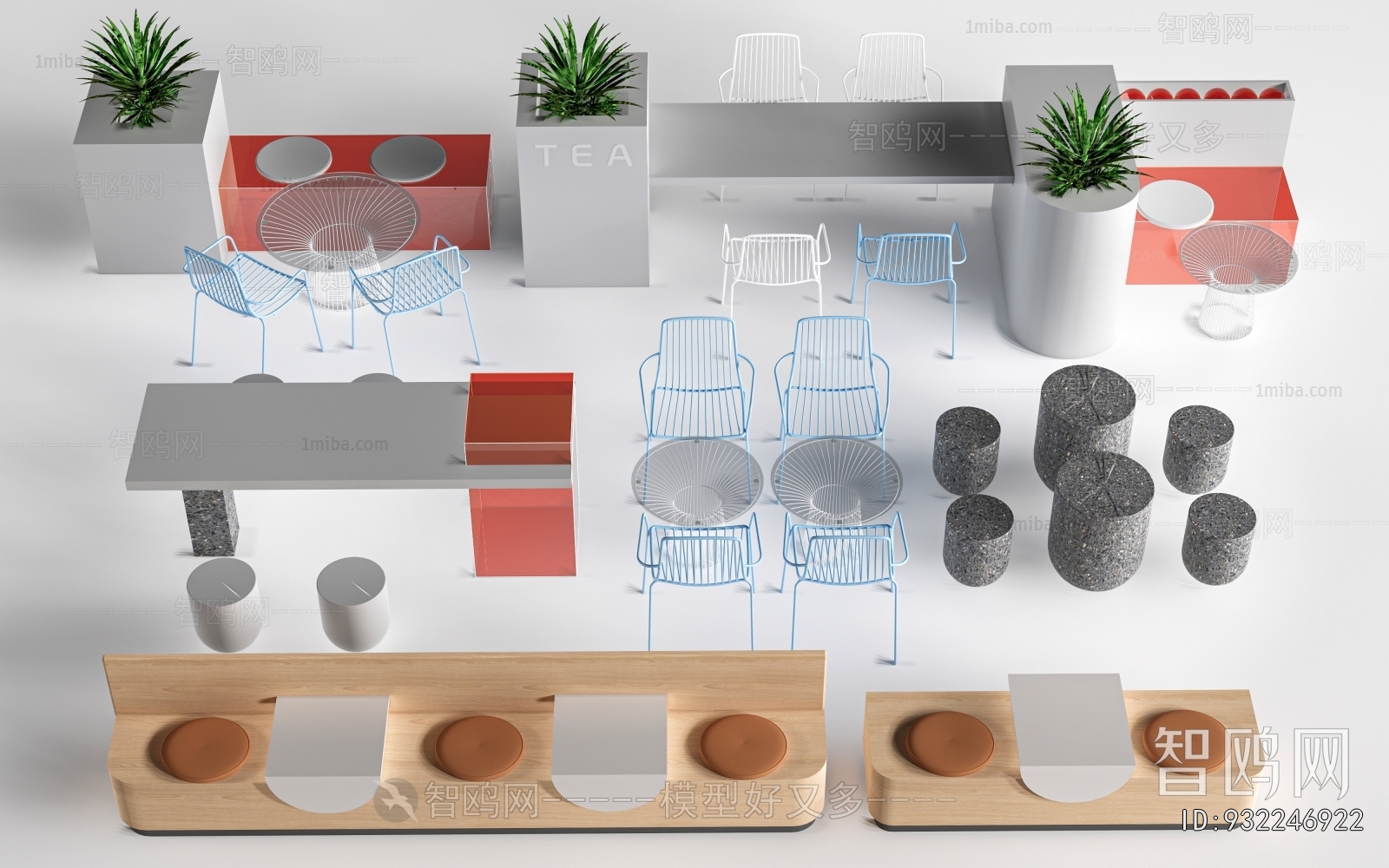 Modern Leisure Table And Chair