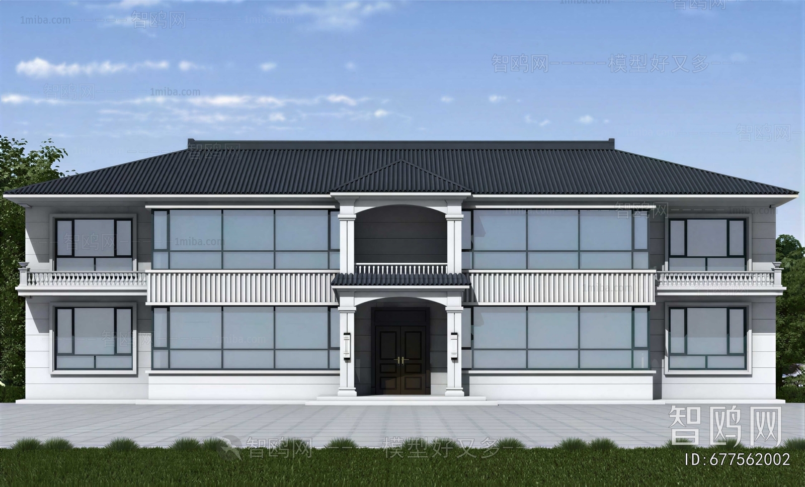 New Chinese Style Residential Building