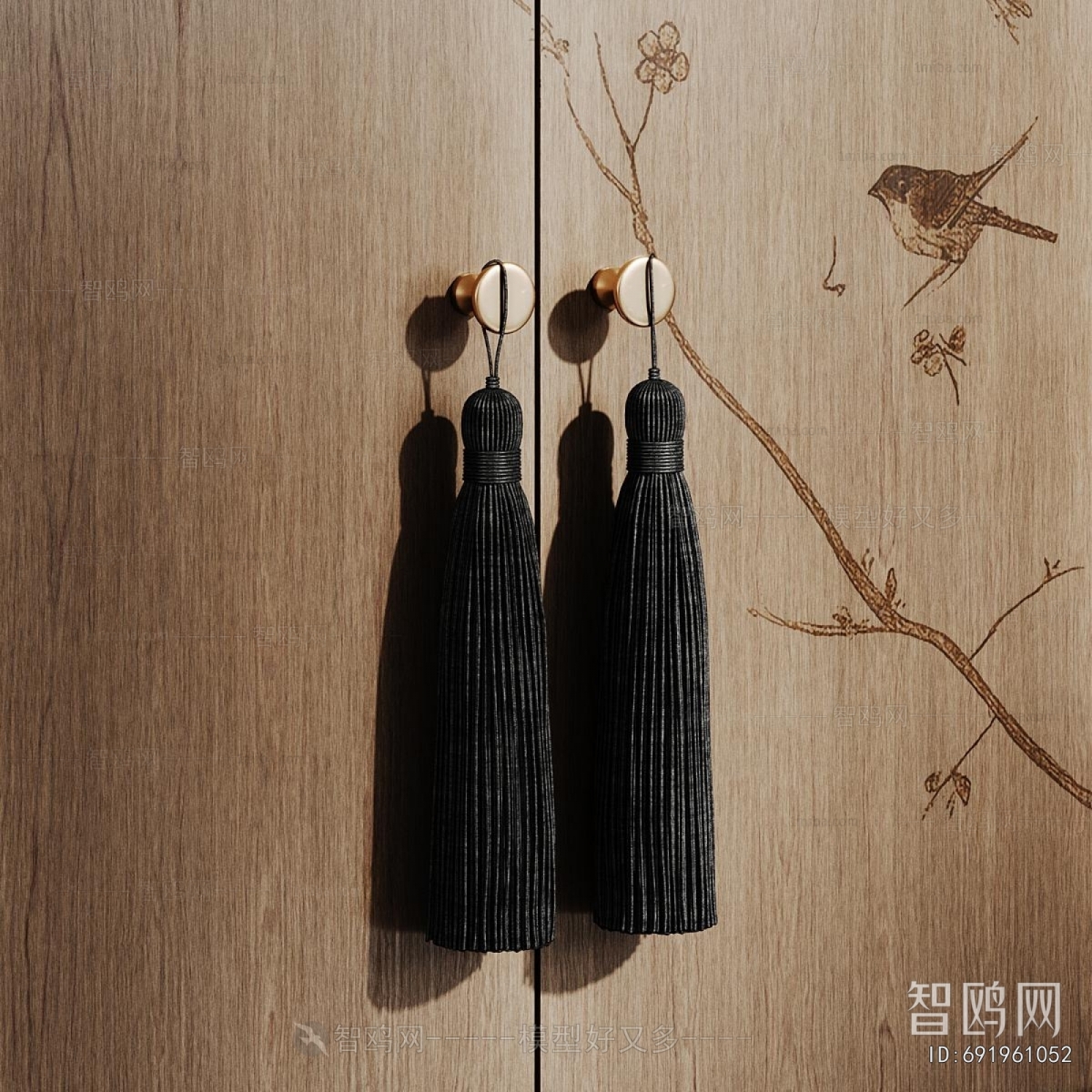 New Chinese Style Side Cabinet