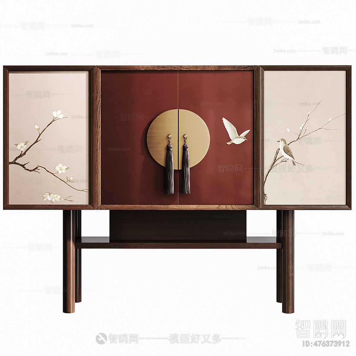 New Chinese Style Decorative Cabinet