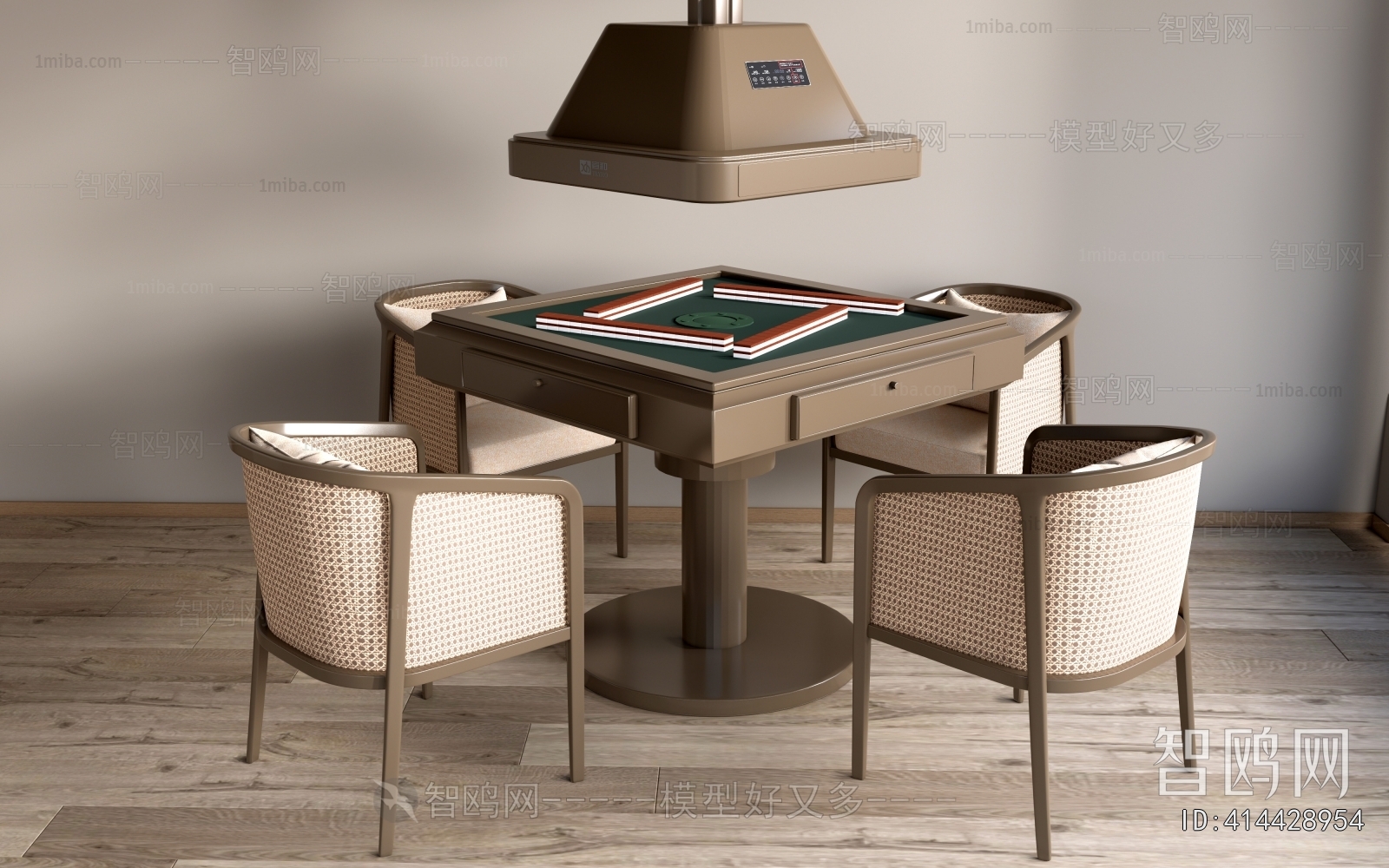 Modern Mahjong Tables And Chairs