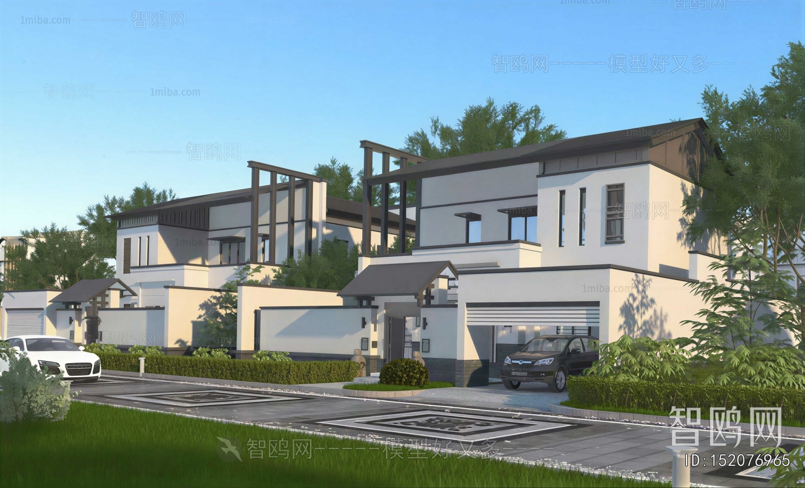 New Chinese Style Residential Building