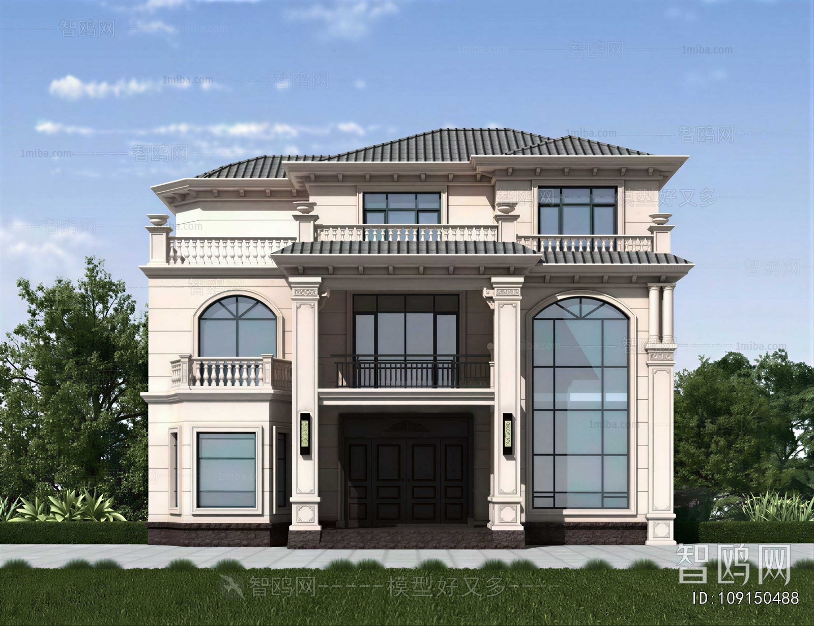 New Chinese Style Residential Building