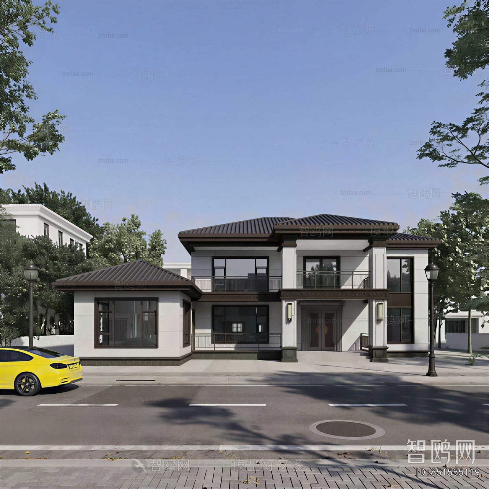 New Chinese Style Residential Building