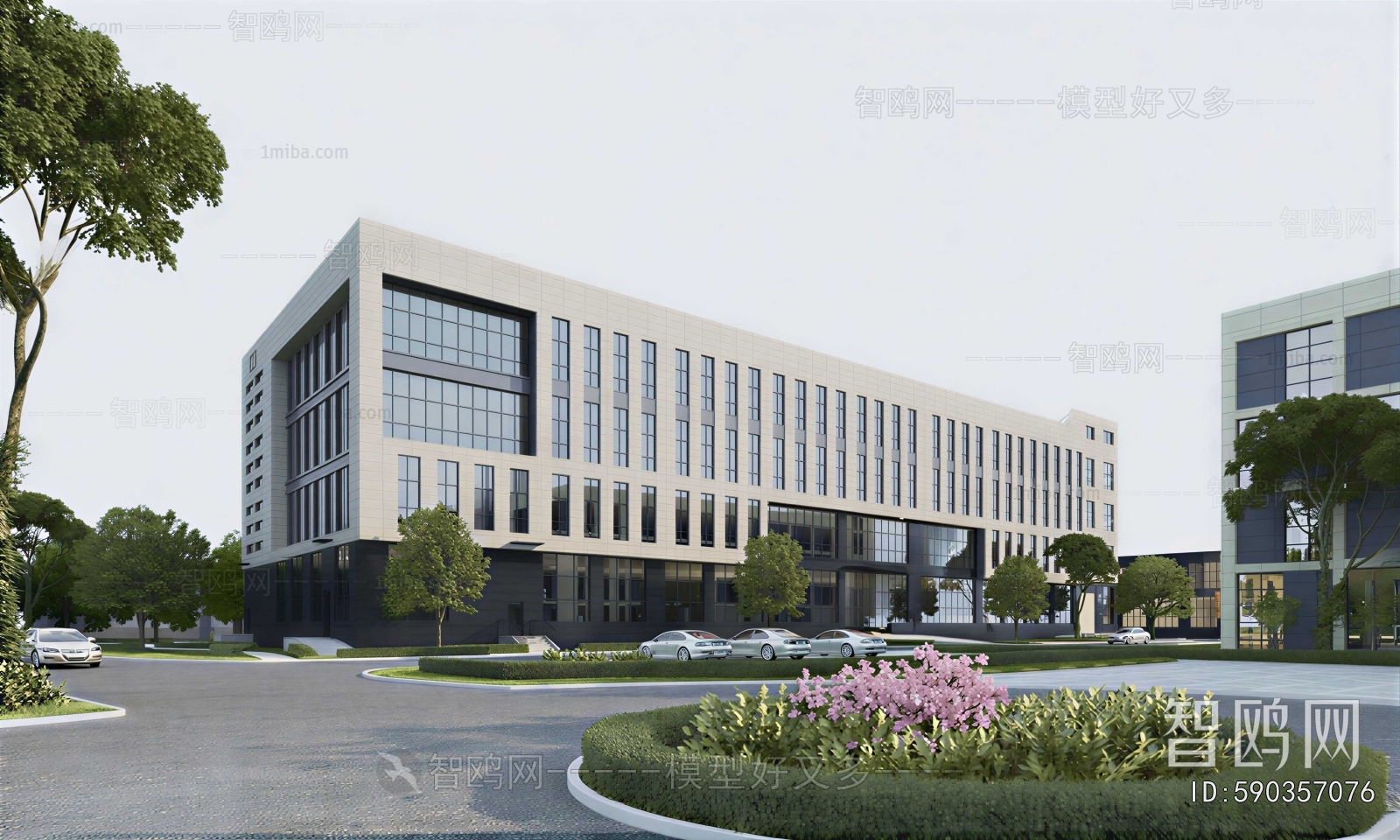 Modern Appearance Of Commercial Building