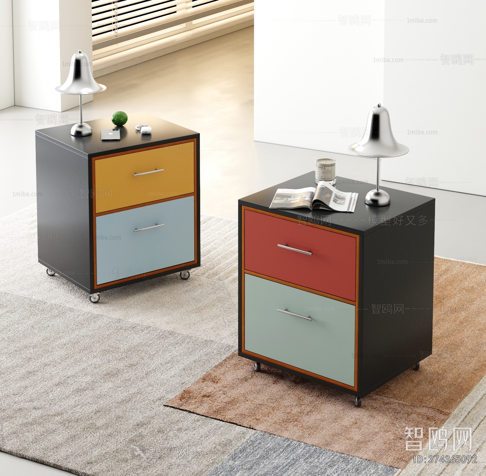 Modern Bedside Cupboard