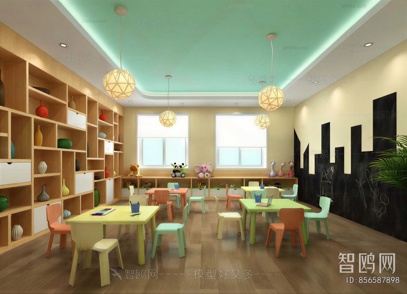 Modern Kindergarten Classrooms