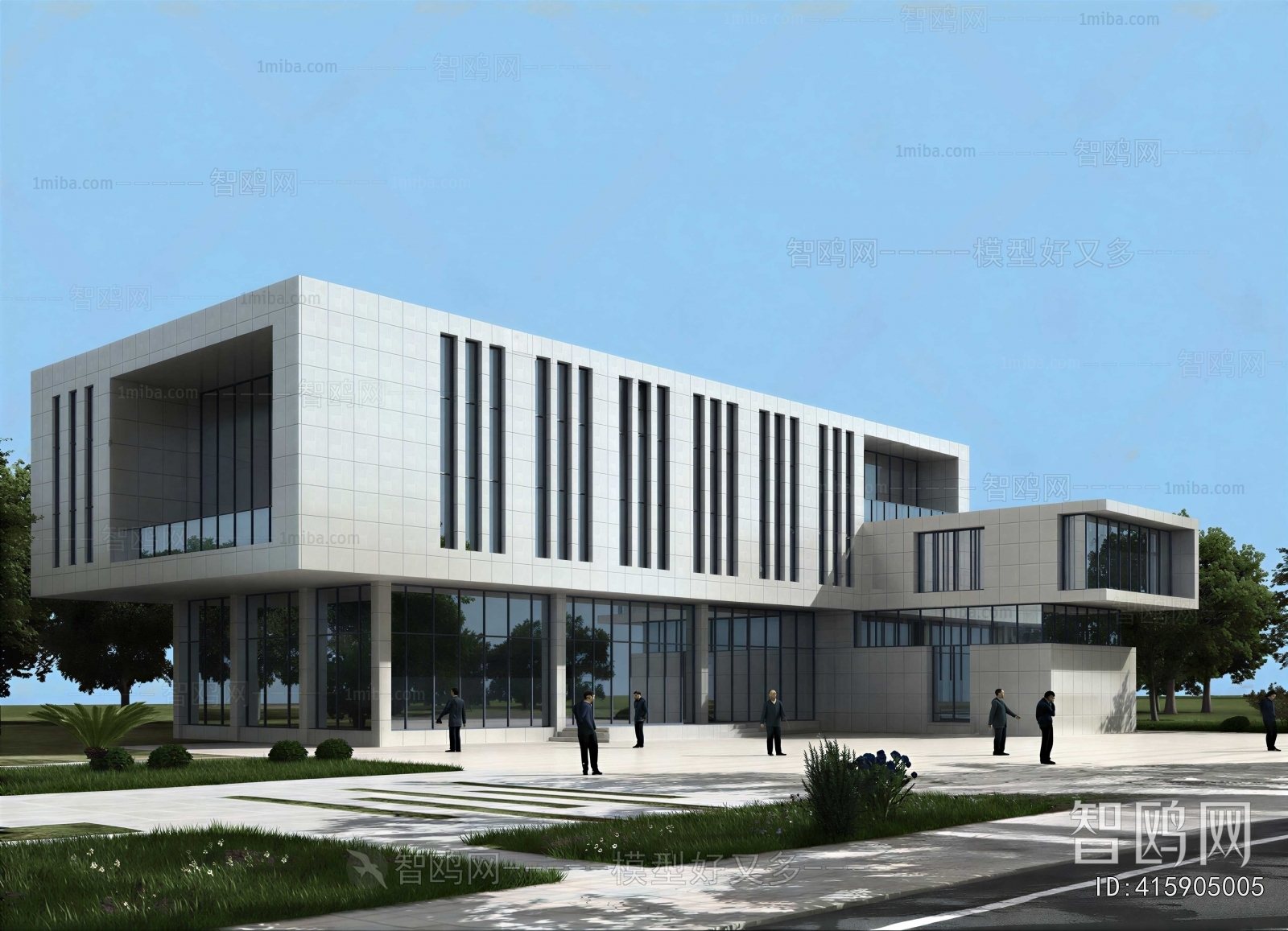 Modern Public Building