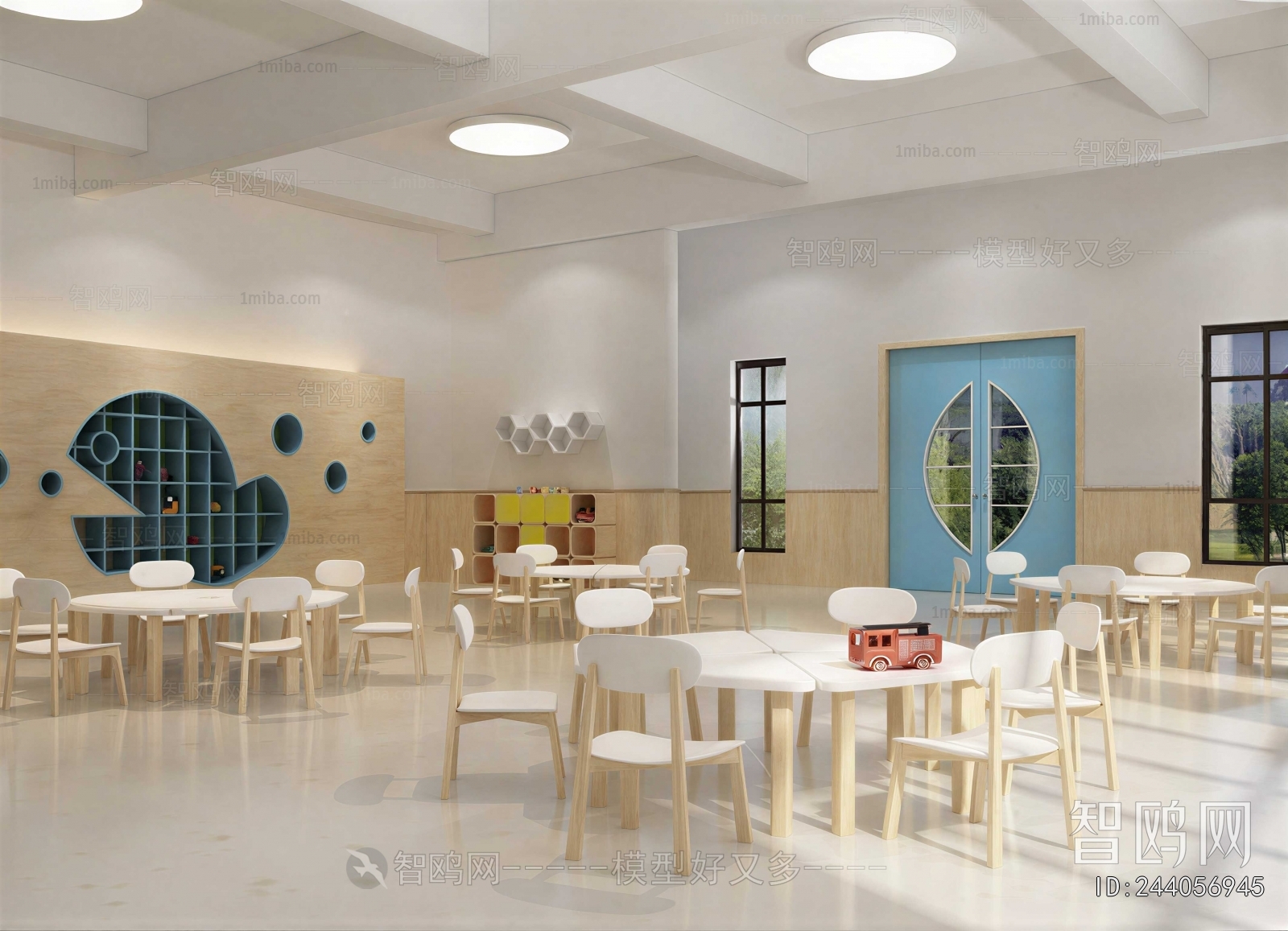 Modern Kindergarten Classrooms