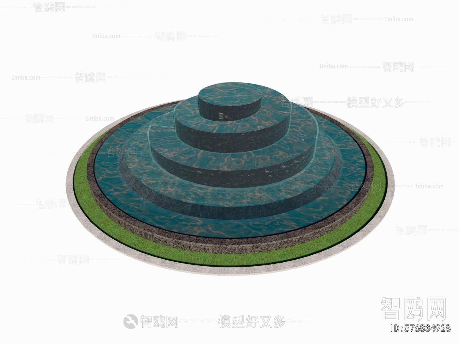 Modern Rockery Waterscape