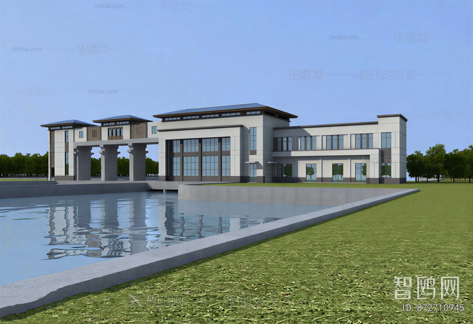 Modern Appearance Of Commercial Building