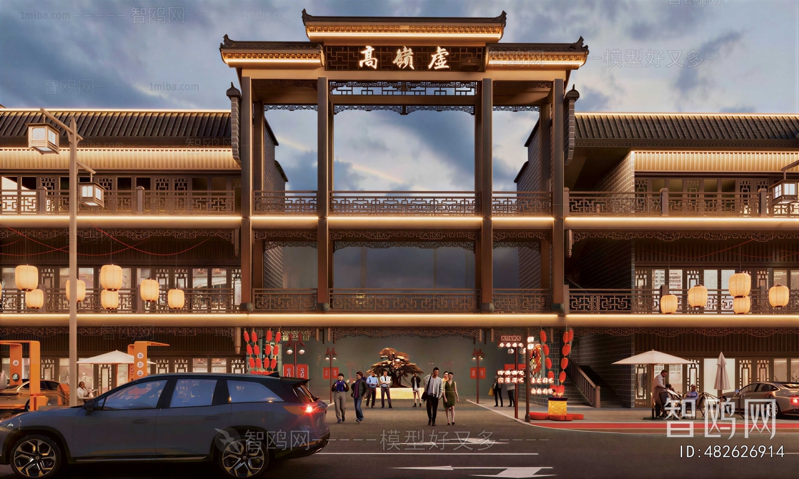 New Chinese Style Facade Element