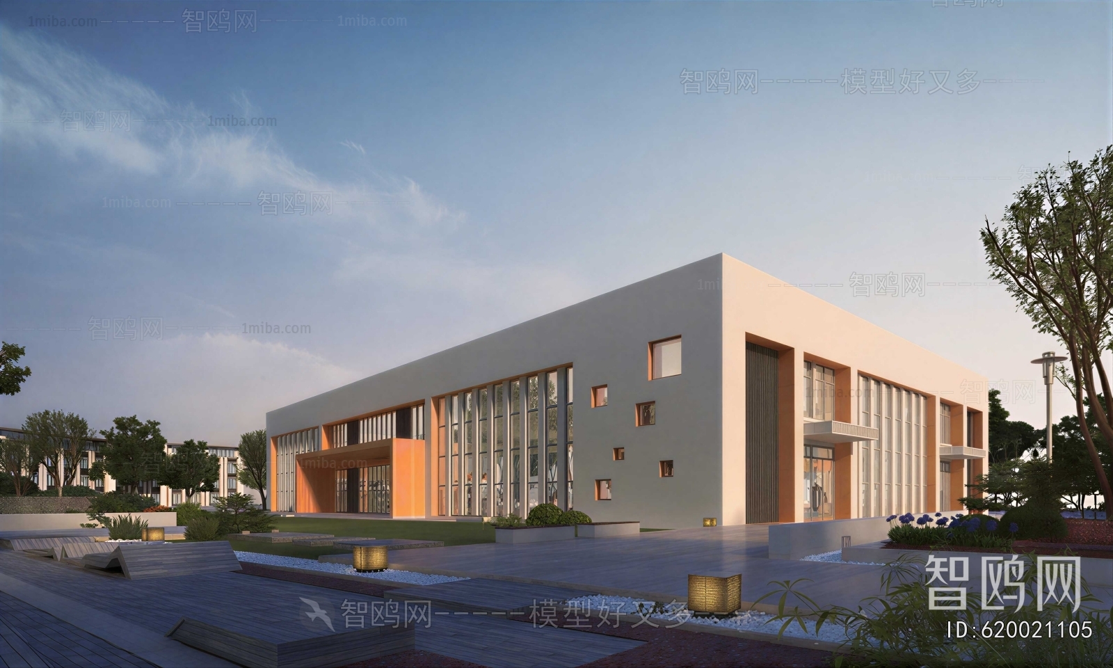 Modern Appearance Of Commercial Building