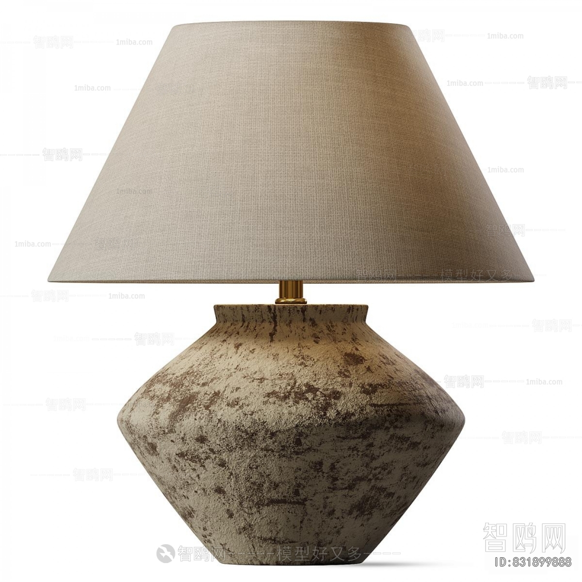 Wabi-sabi Style Table Lamp
