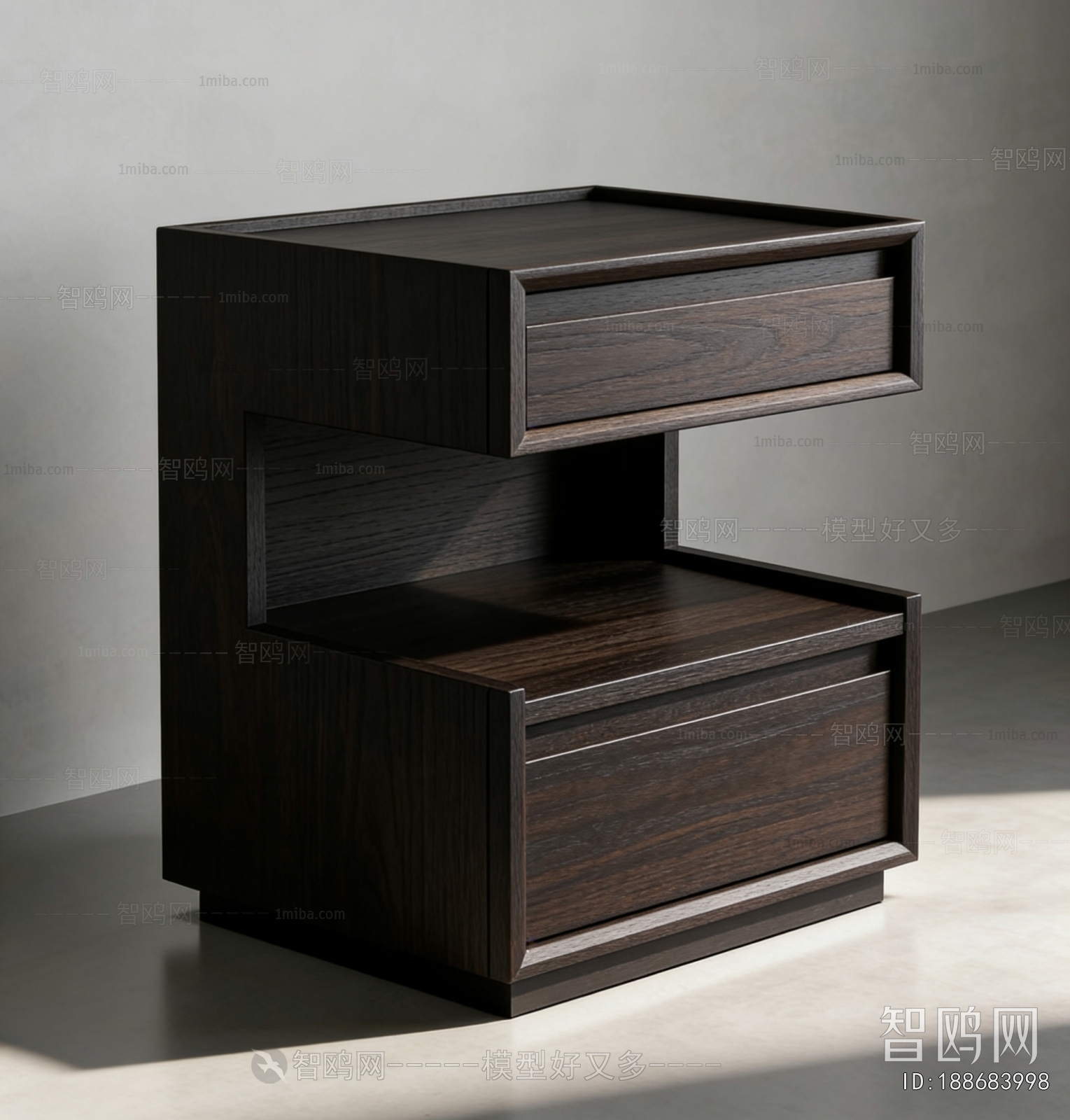 Modern Bedside Cupboard