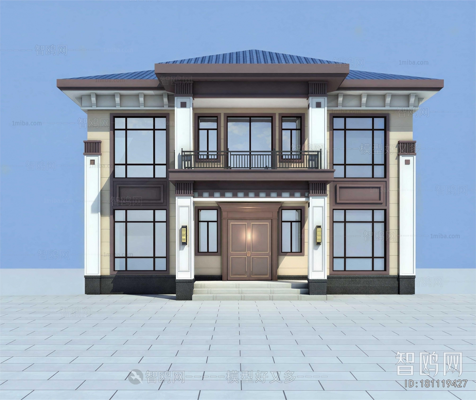 New Chinese Style Detached Villa