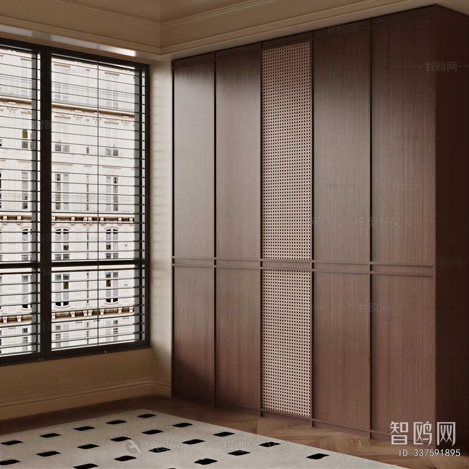 Modern Clothes Storage Area