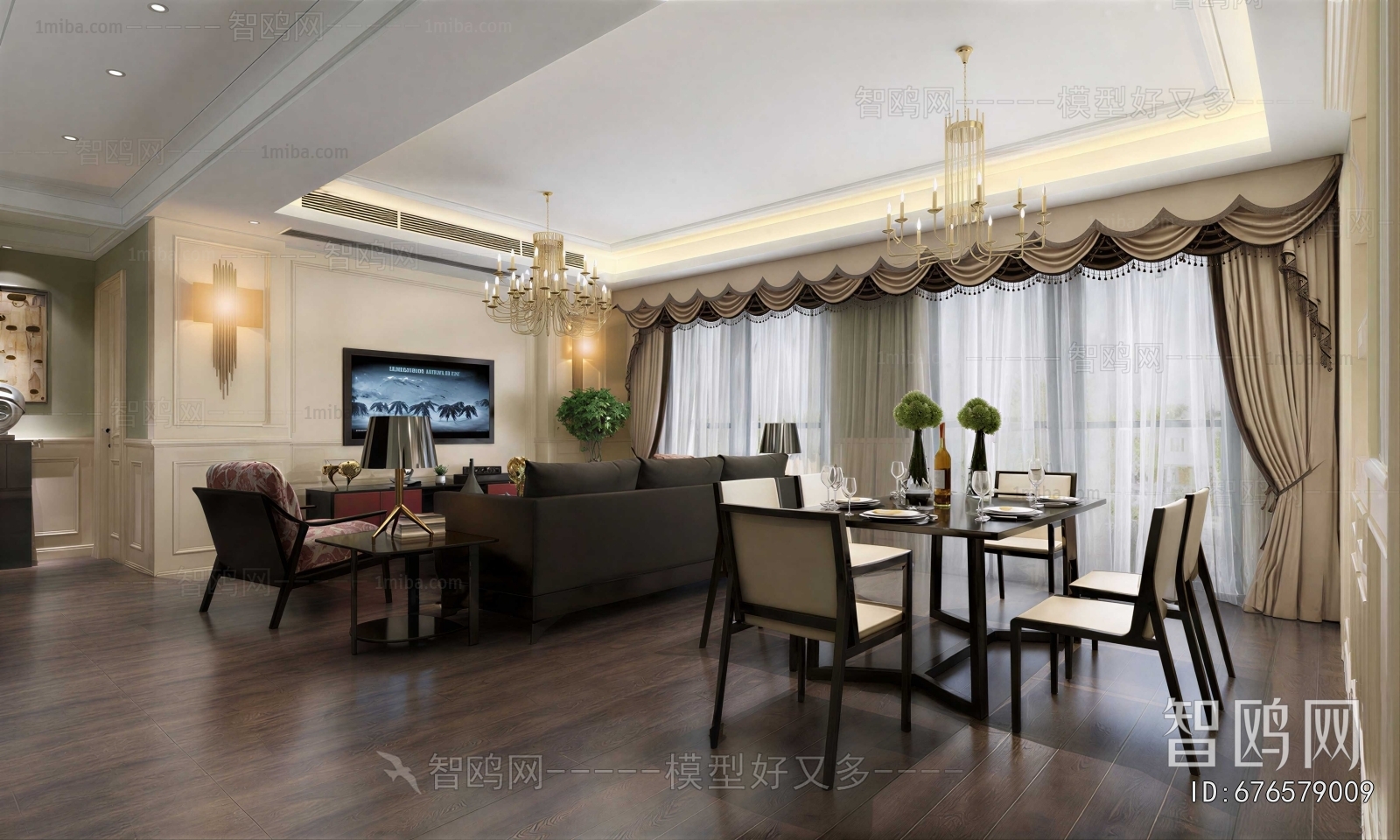 European Style A Living Room