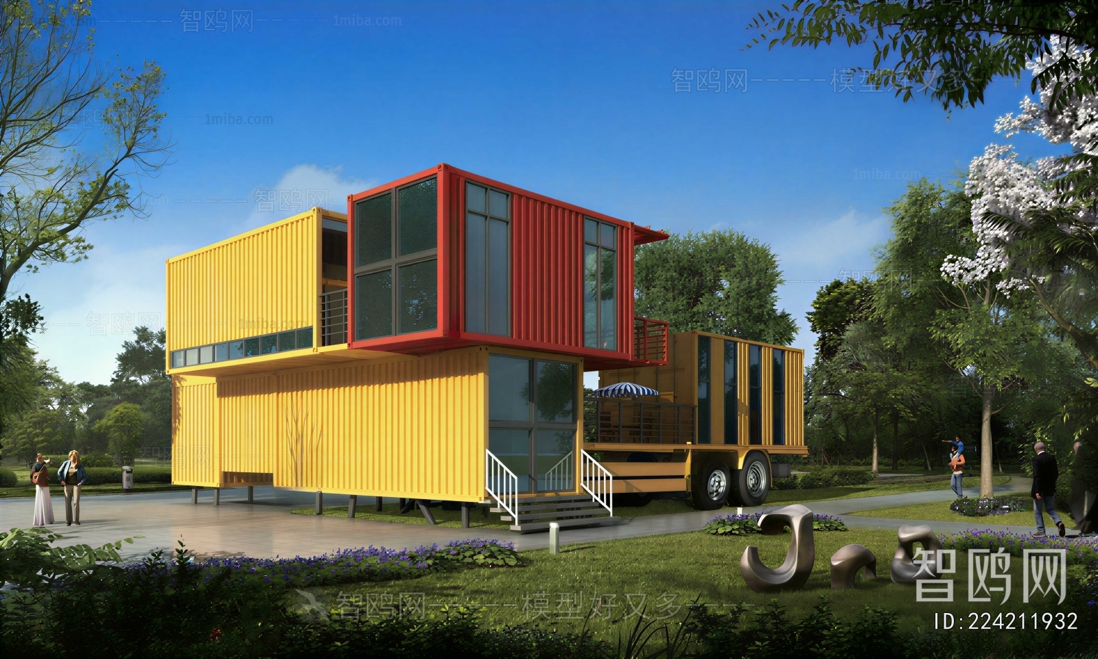 Modern Appearance Of Commercial Building