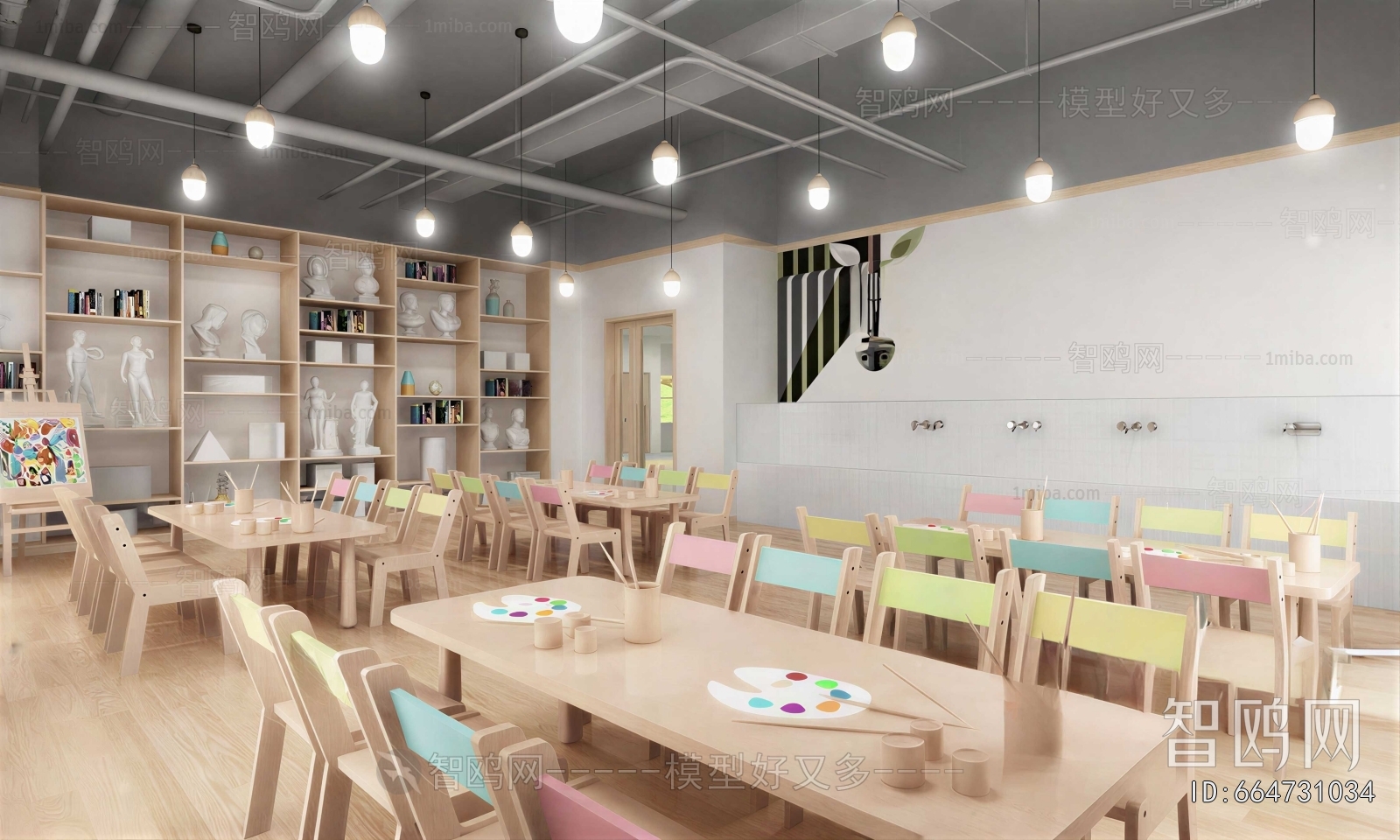 Modern Kindergarten Classrooms