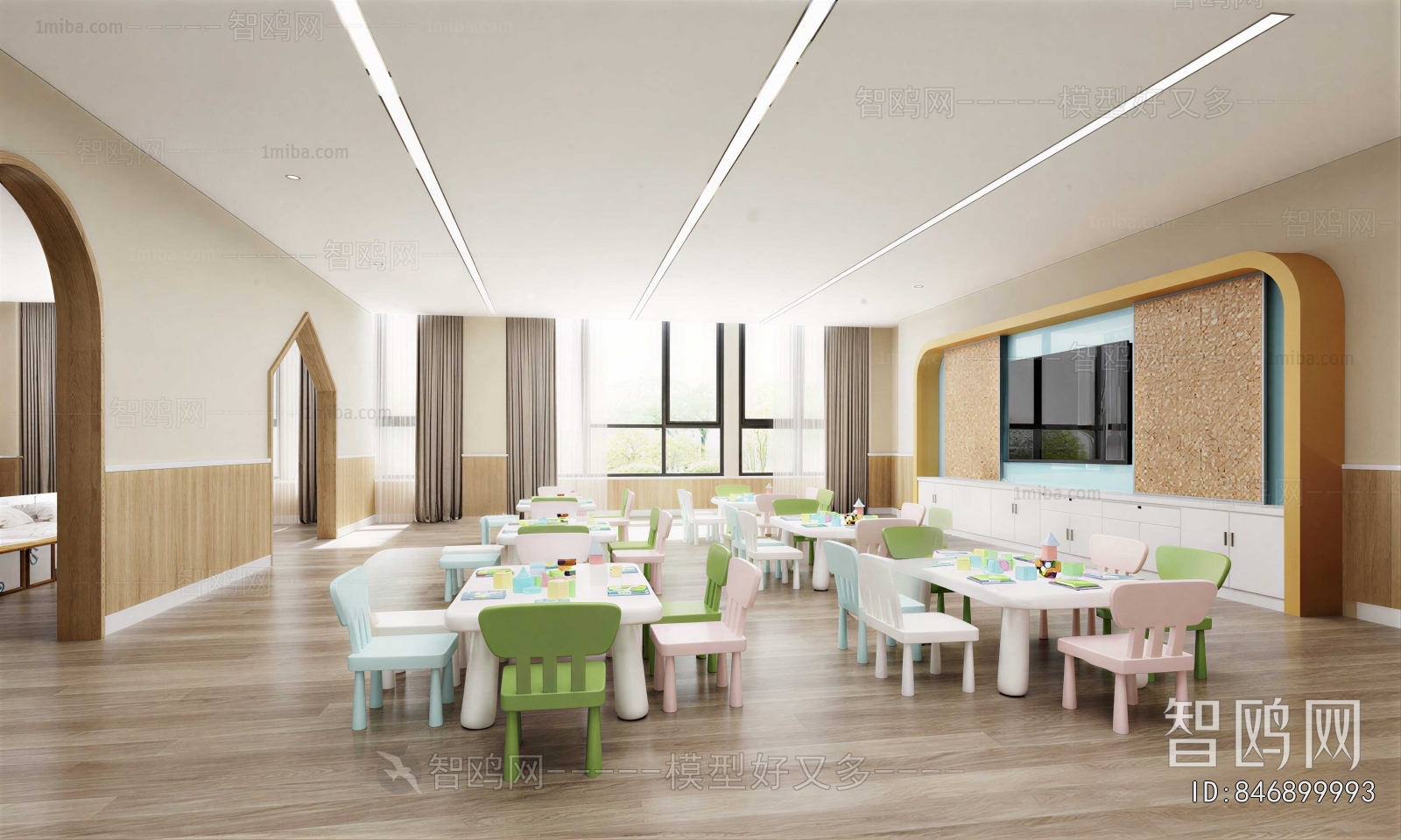 Modern Kindergarten Classrooms