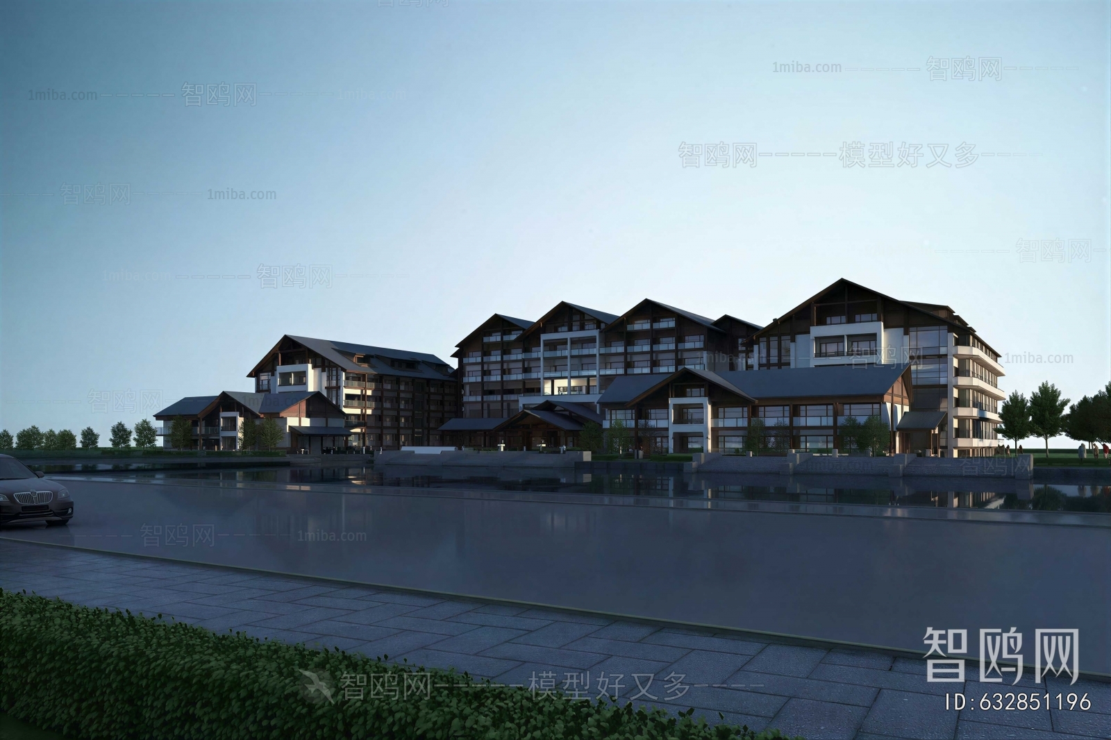 New Chinese Style Residential Building