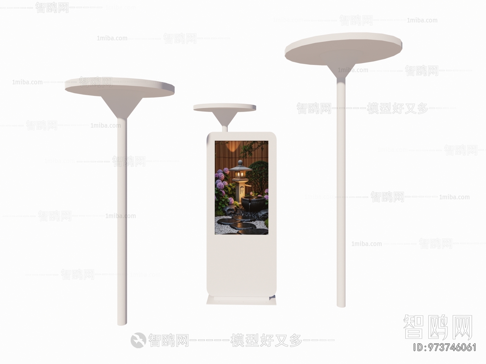 Modern Guide Board/bulletin Board