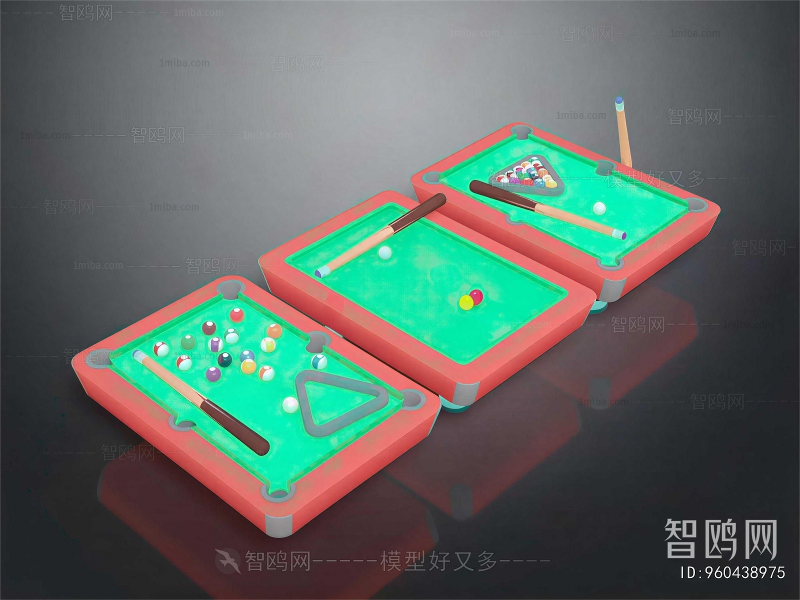 Modern Pool Table
