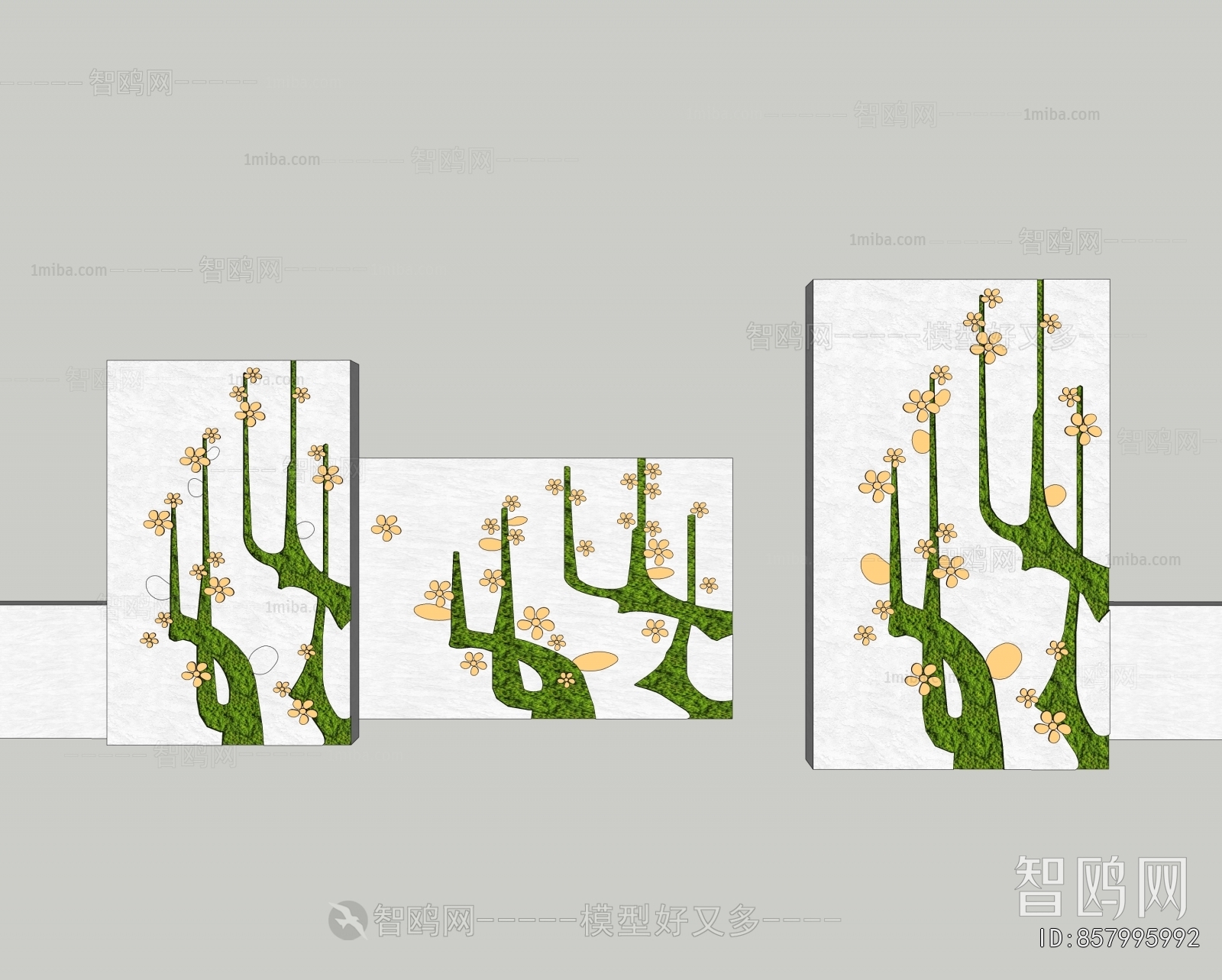 Modern Landscape Wall