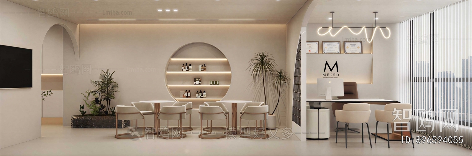 Wabi-sabi Style Manicure Shop