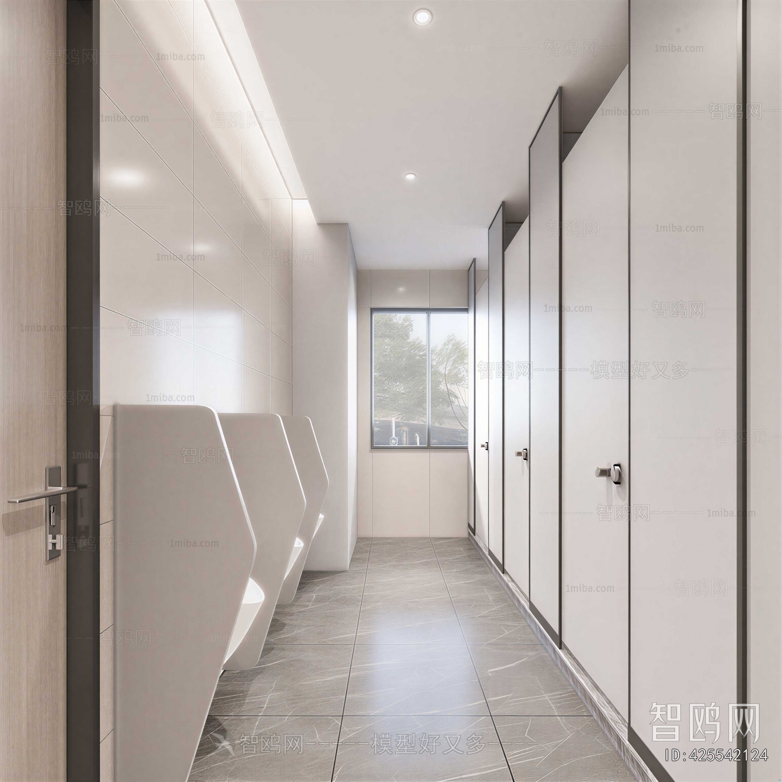 Modern Public Toilet