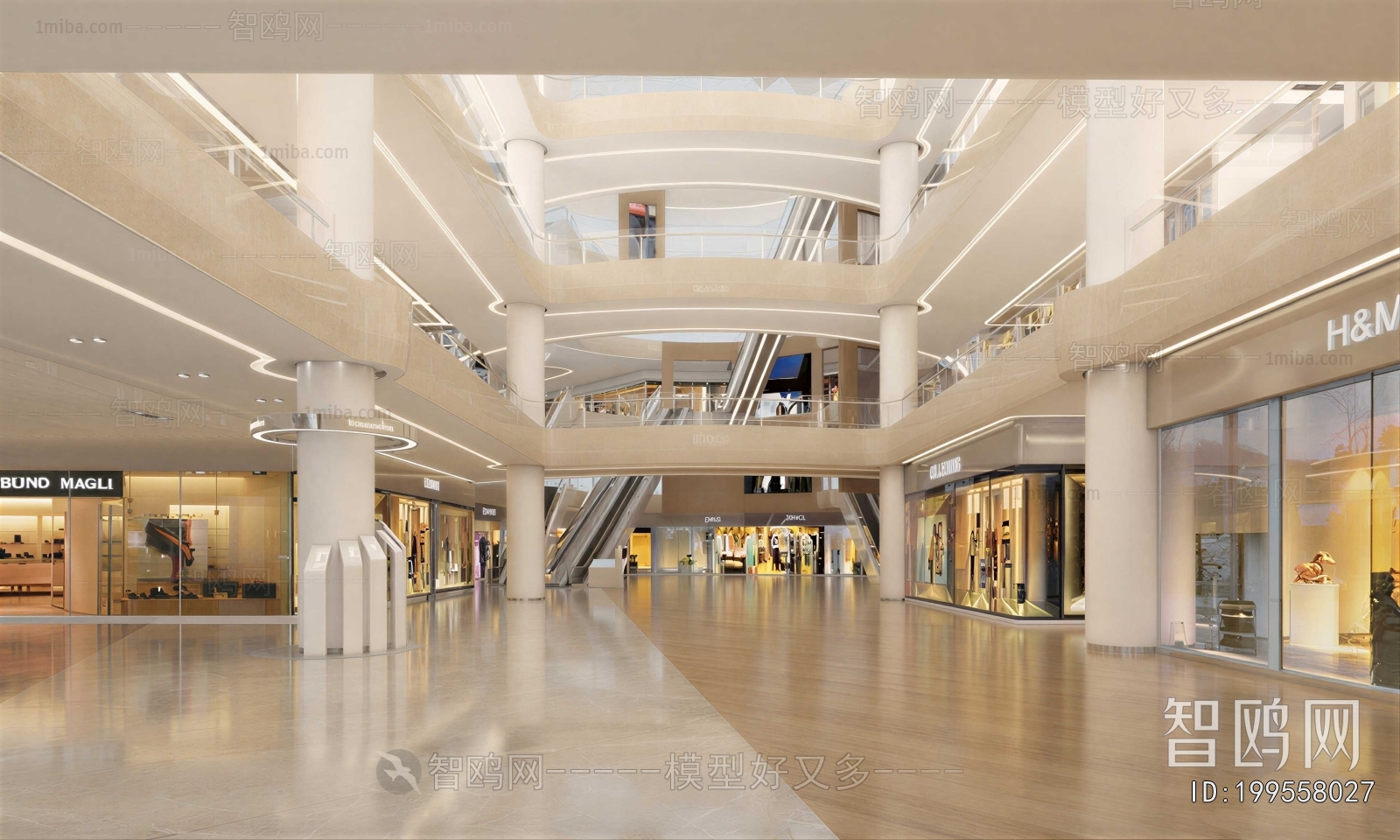 Modern Shopping Mall