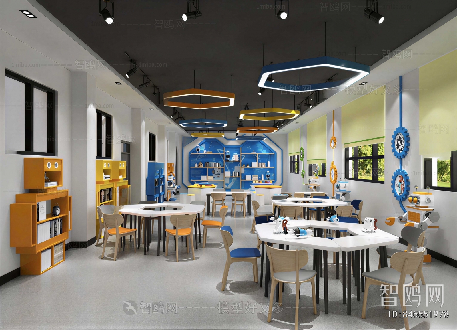 Modern Kindergarten Classrooms