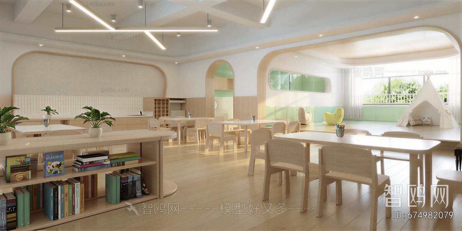 Modern Kindergarten Classrooms