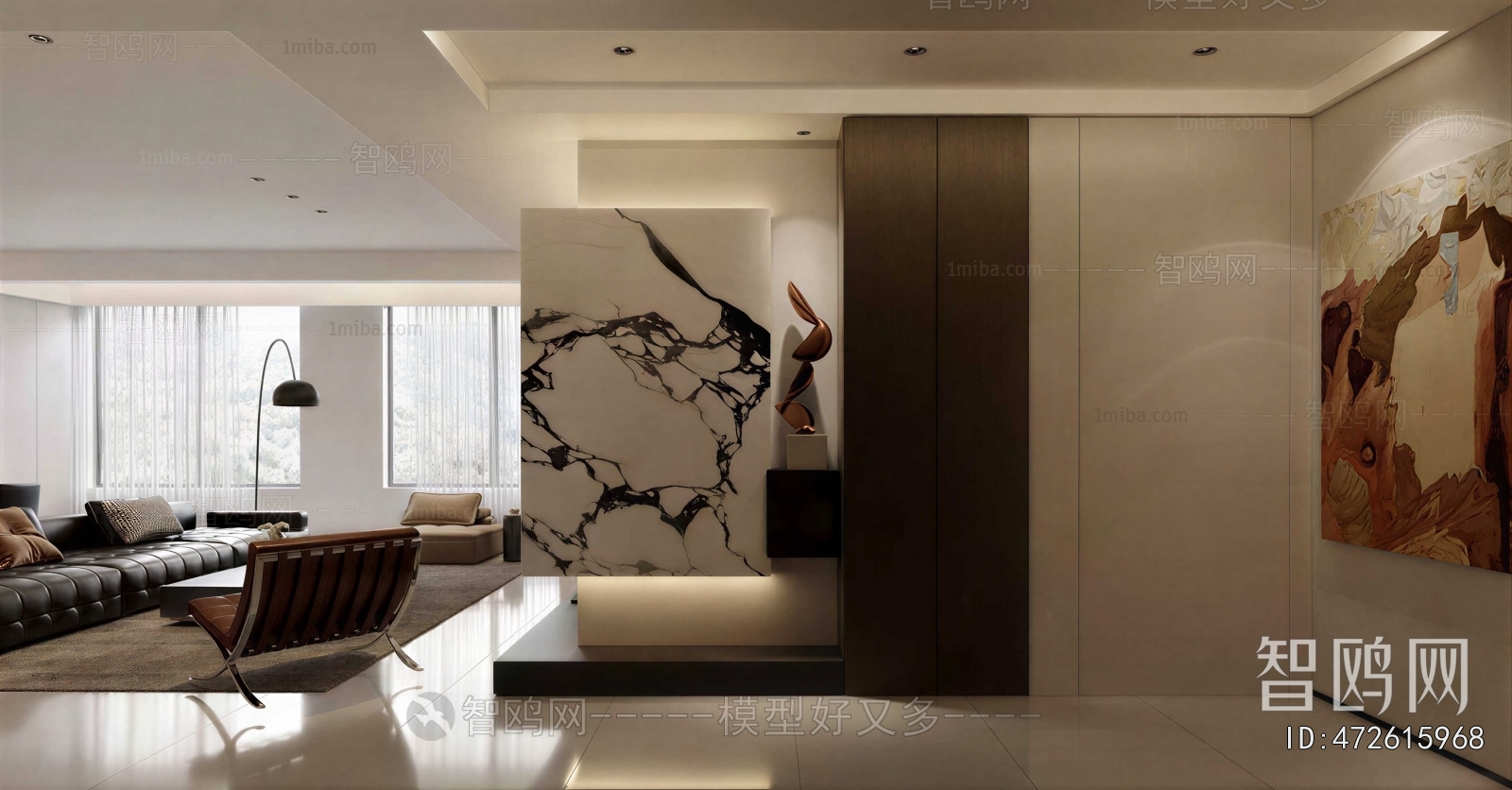 Modern Hallway