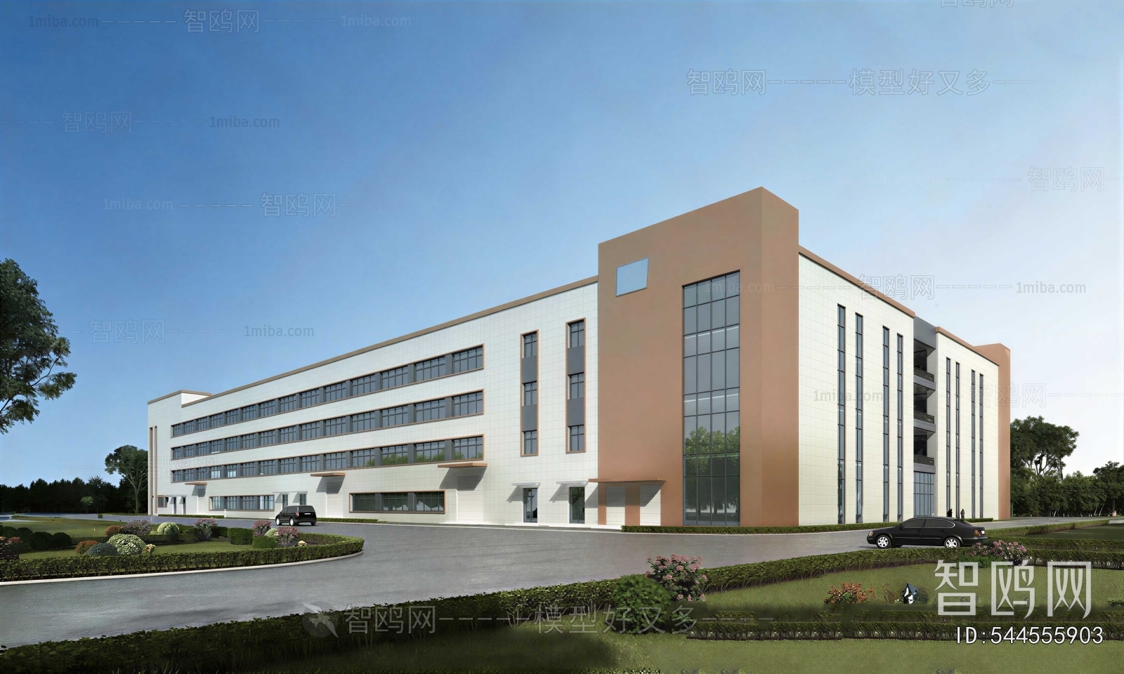 Modern Appearance Of Commercial Building