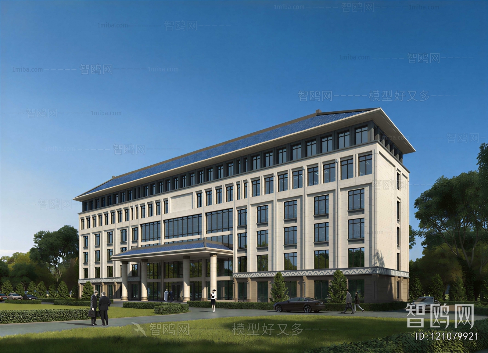 Modern Public Building