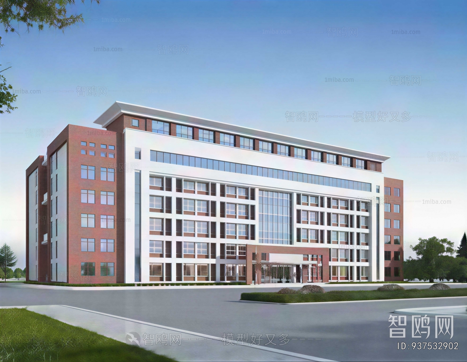 Modern Appearance Of Commercial Building