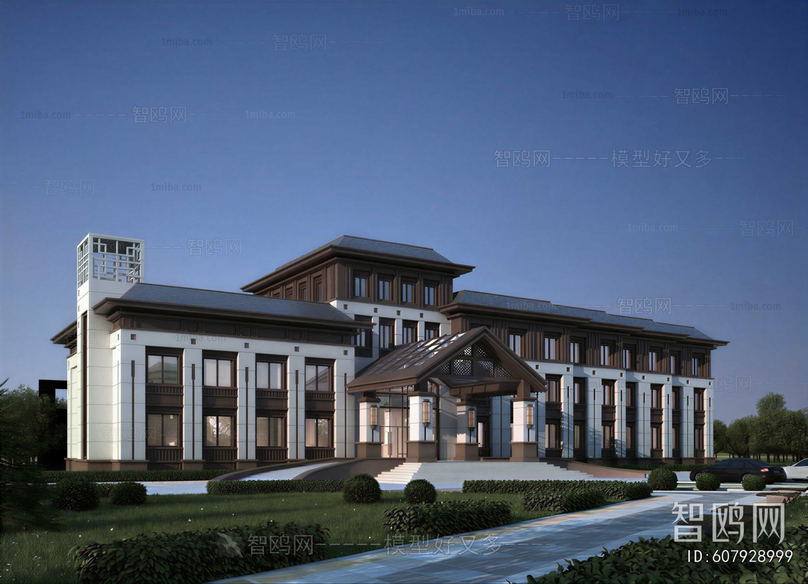 New Chinese Style Residential Building