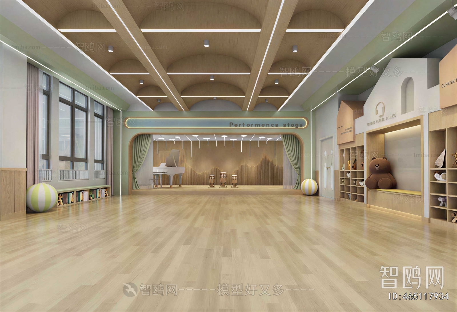 Modern Kindergarten Classrooms