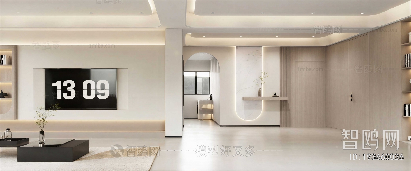 Modern Hallway