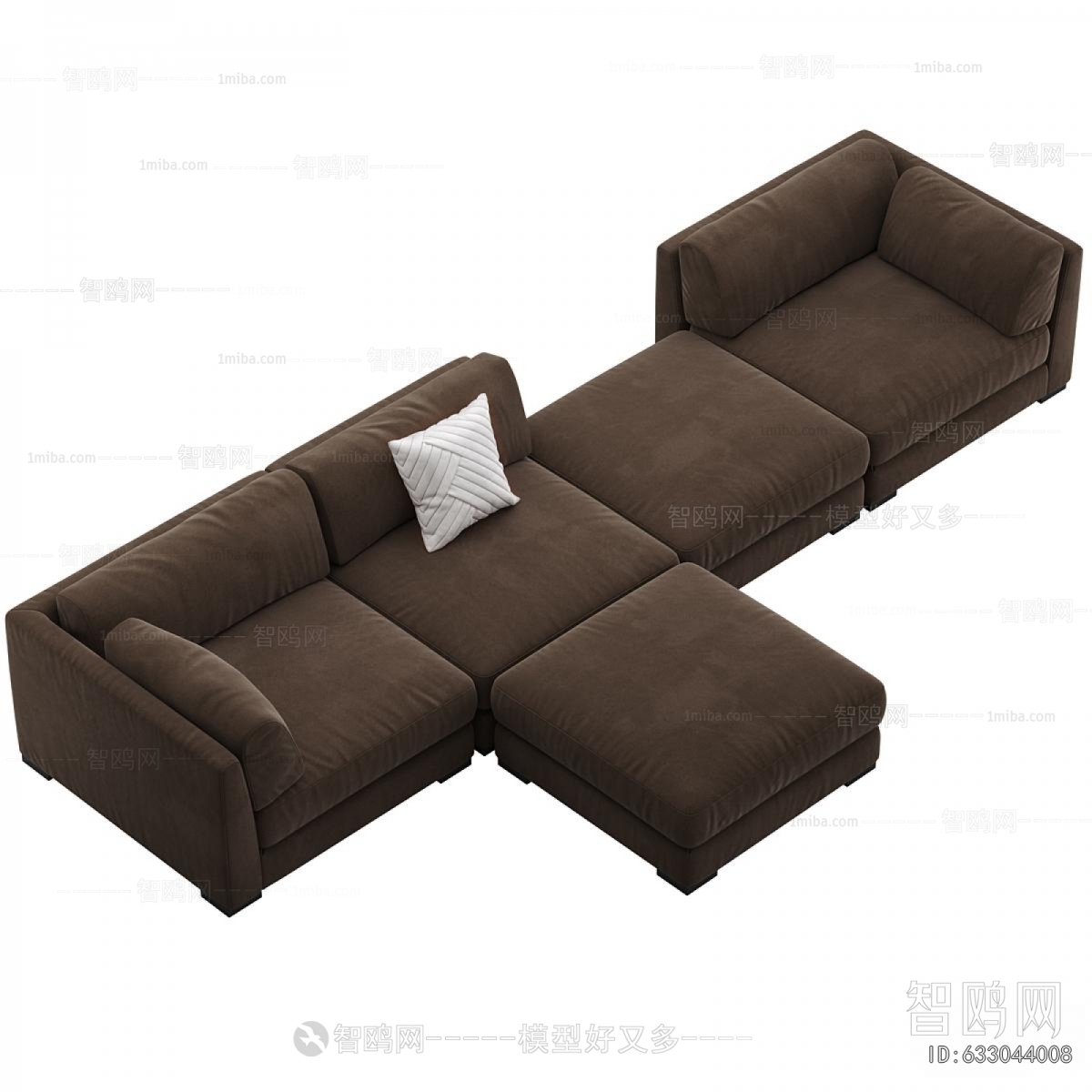 Modern Multi Person Sofa