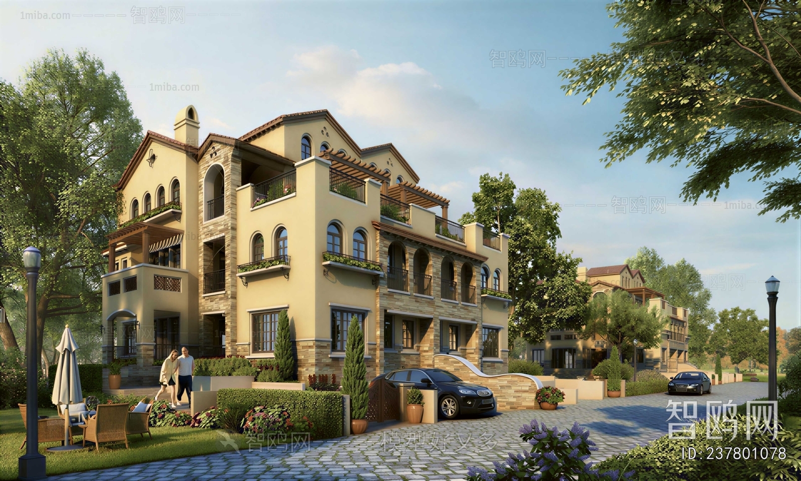 American Style Detached Villa