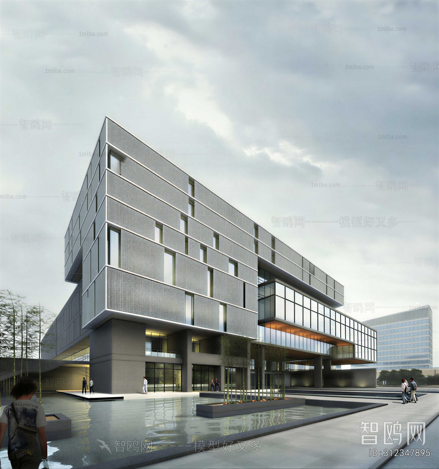 Modern School Building