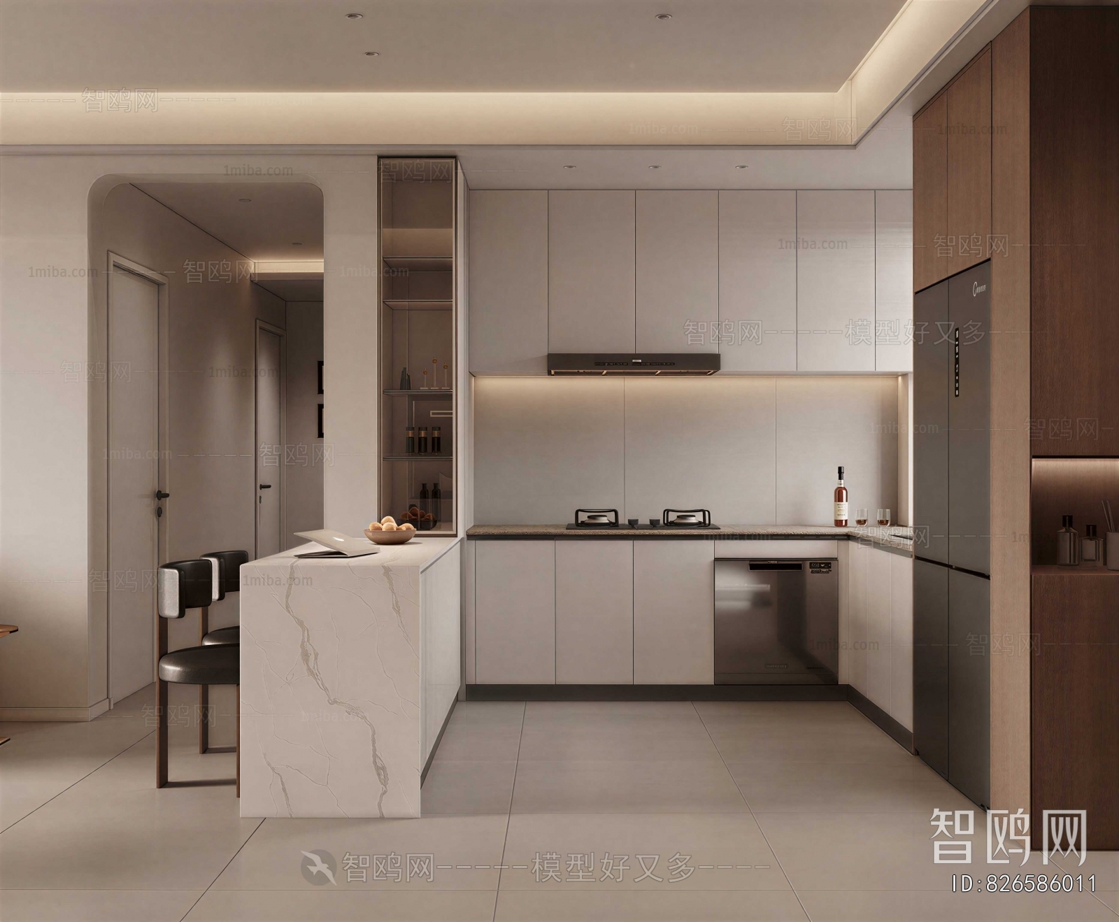 Modern The Kitchen