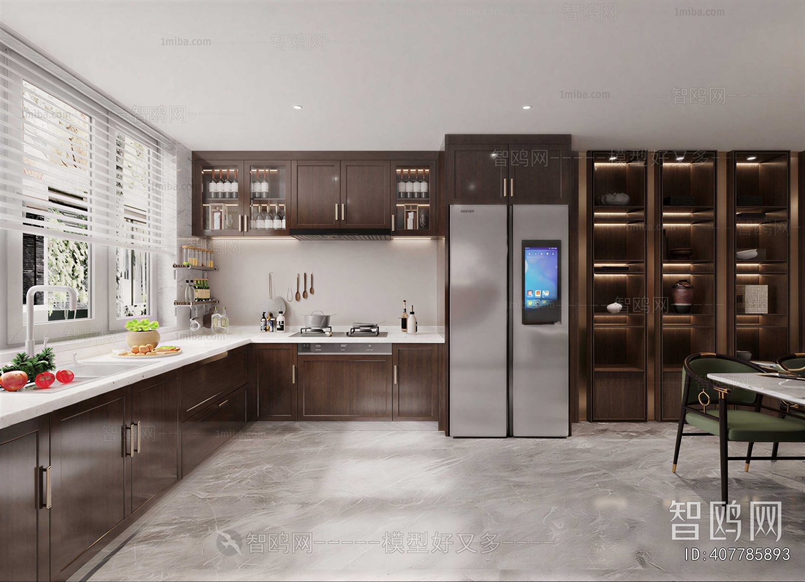 Modern Open Kitchen