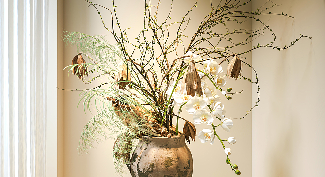 新中式陶罐插花-3200141